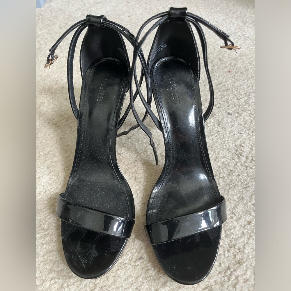 forever 21 black heels